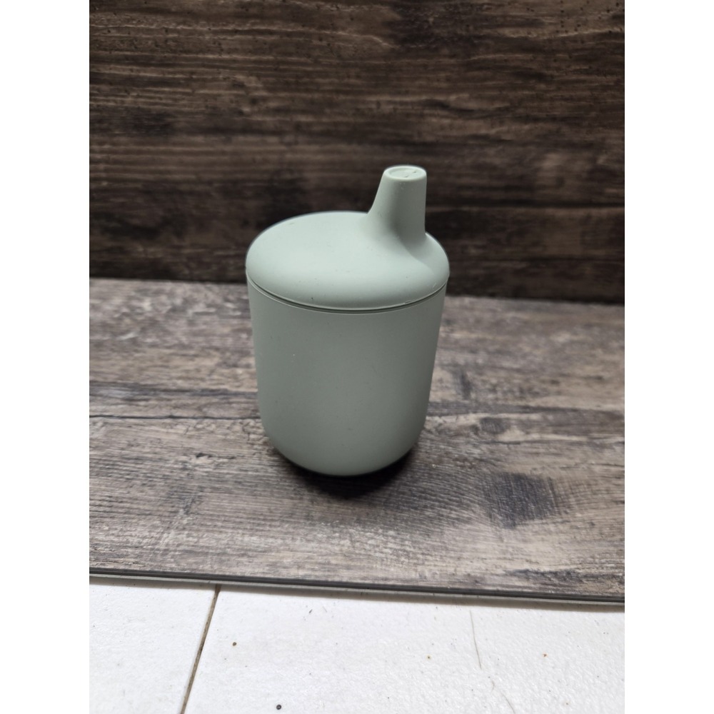 Silicone Sippy Cup for little hands - 5 oz Forest Green 12 months+